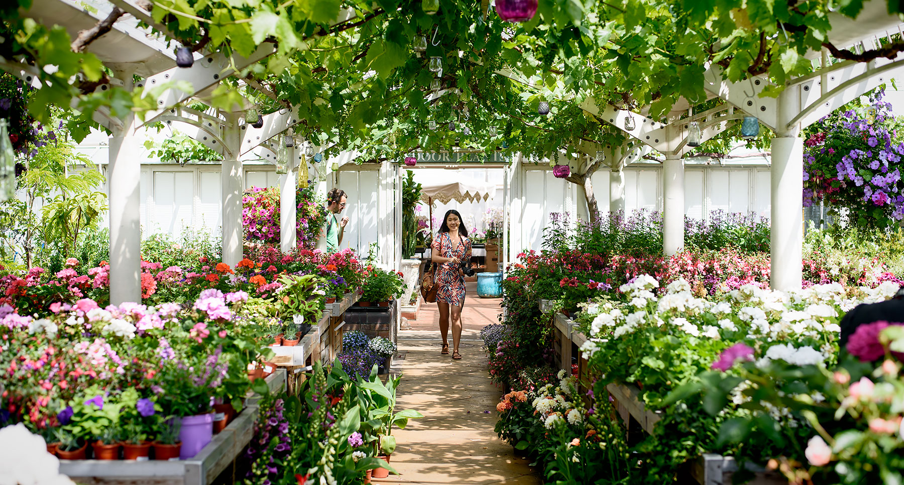 Brunch at The Quince Tree Cafe at the Clifton Nurseries in Maide Vale, London