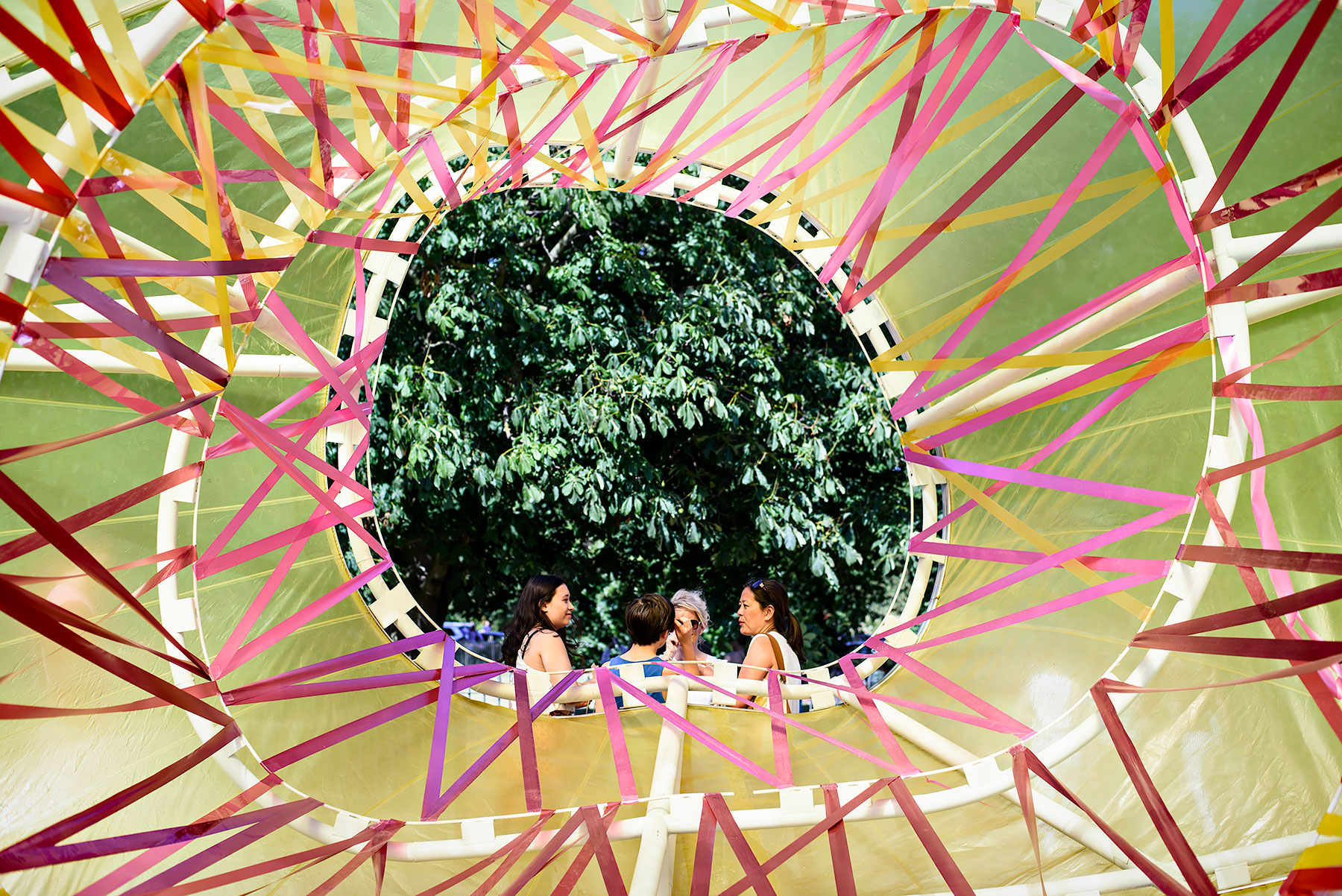 The Serpentine Pavilion 2015 in Hyde Park