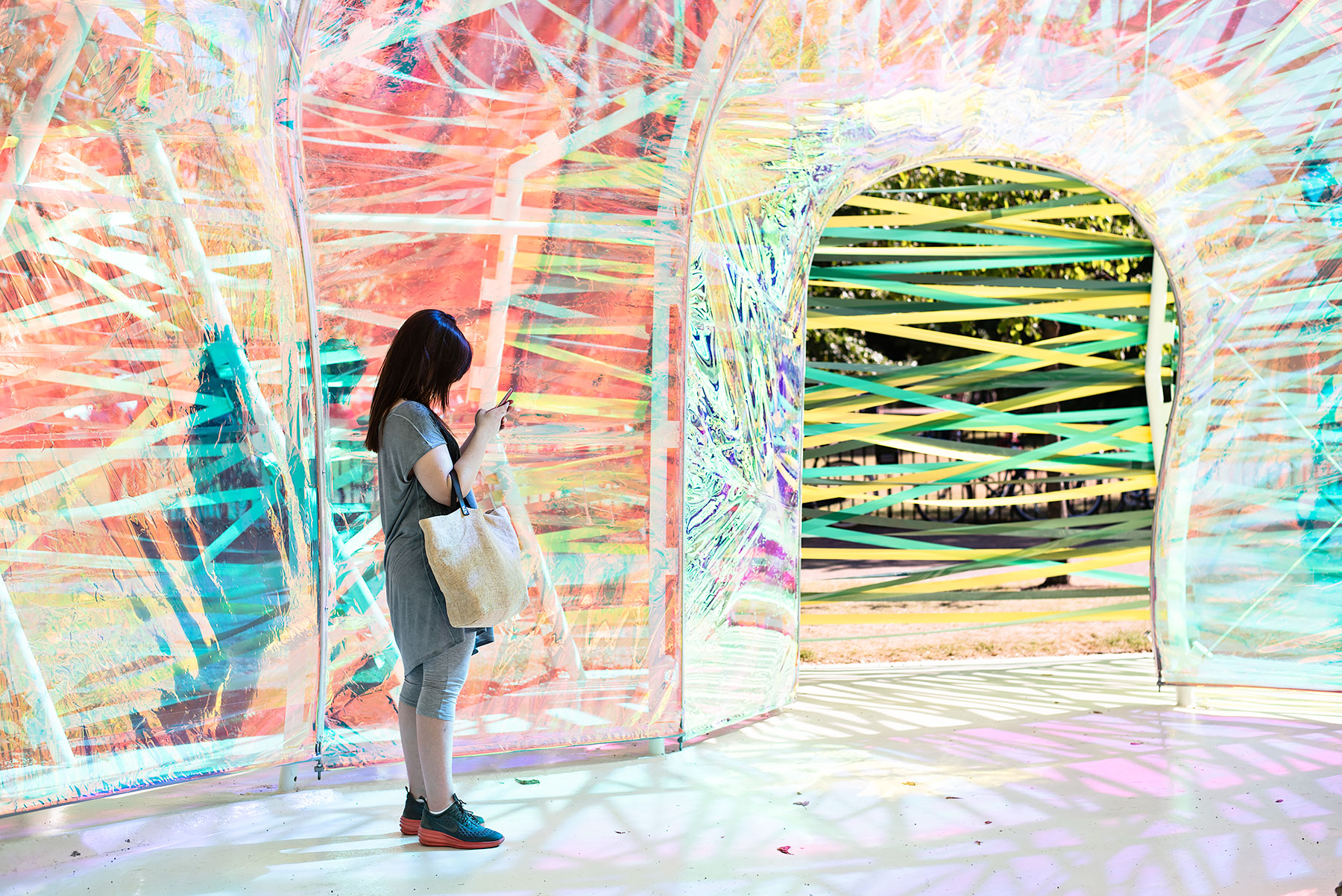 The Serpentine Pavilion 2015 in Hyde Park