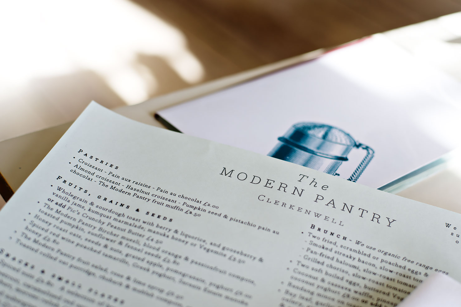 Brunch at The Modern Pantry in Clerkenwell, London