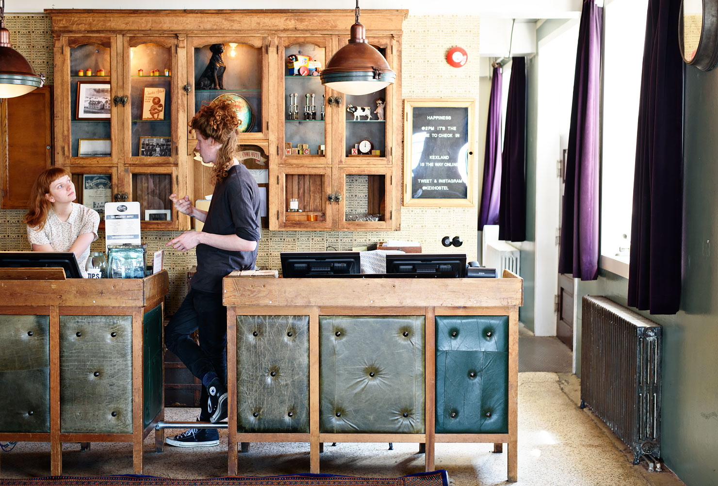 Where to stay in Reykjavik: KEX Hostel - an affordable and trendy hostel in central Reykjavik, Iceland.