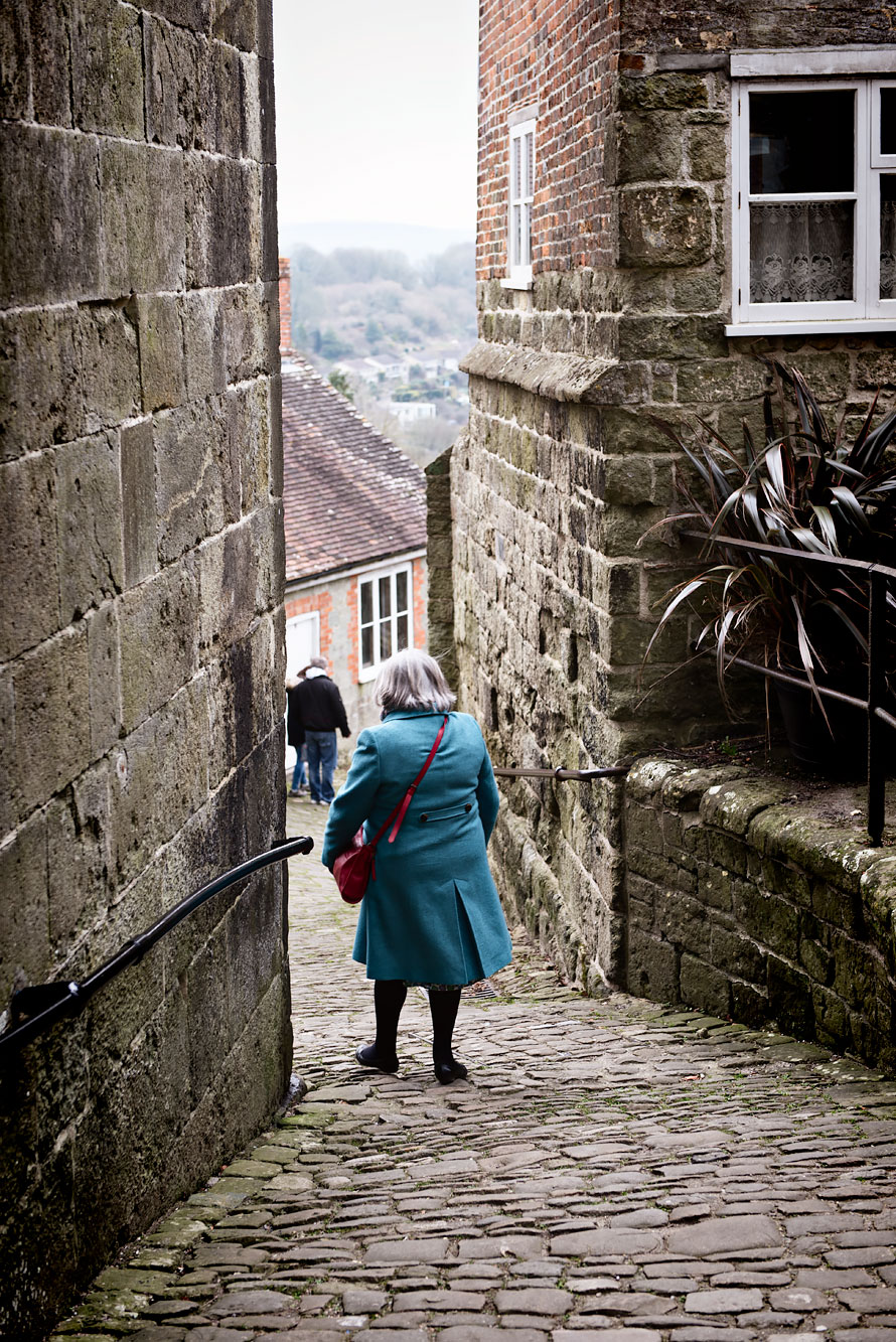 English Road Trip to Instagram Gold Hill in Shaftesbury, Dorset