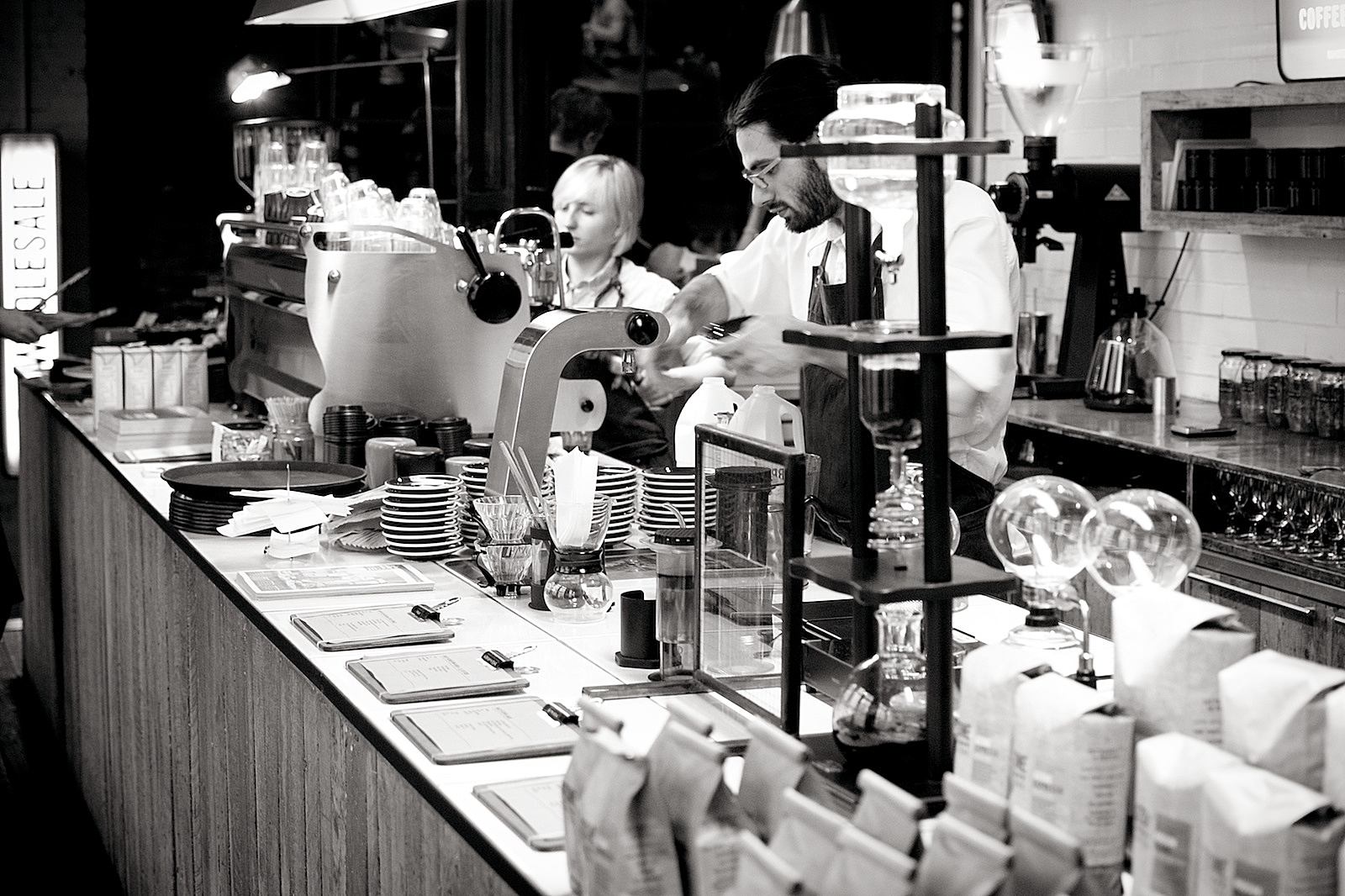 Ozone Coffee Roasters in Shoreditch, London