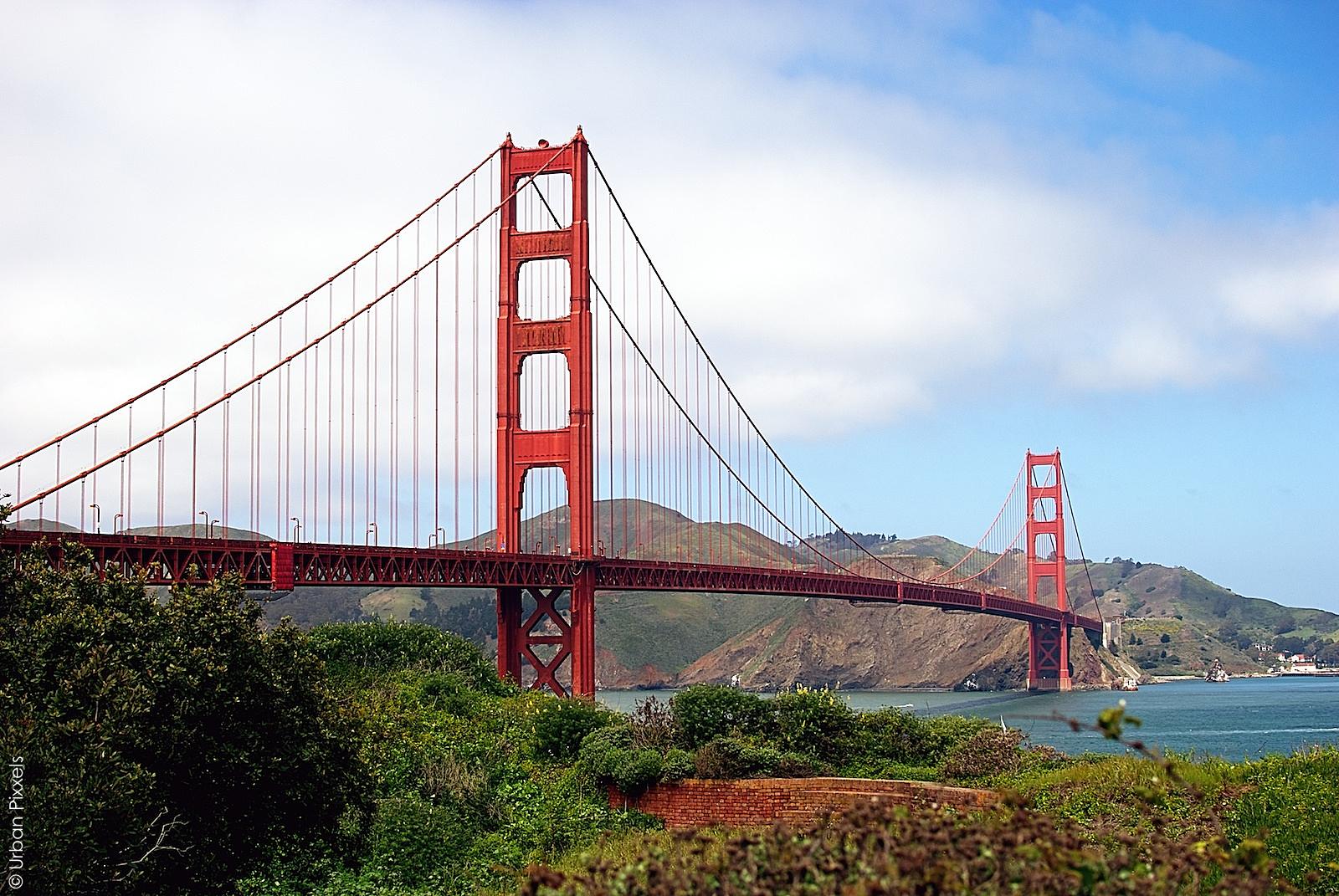 The Golden Gate Bridge in San Francisco