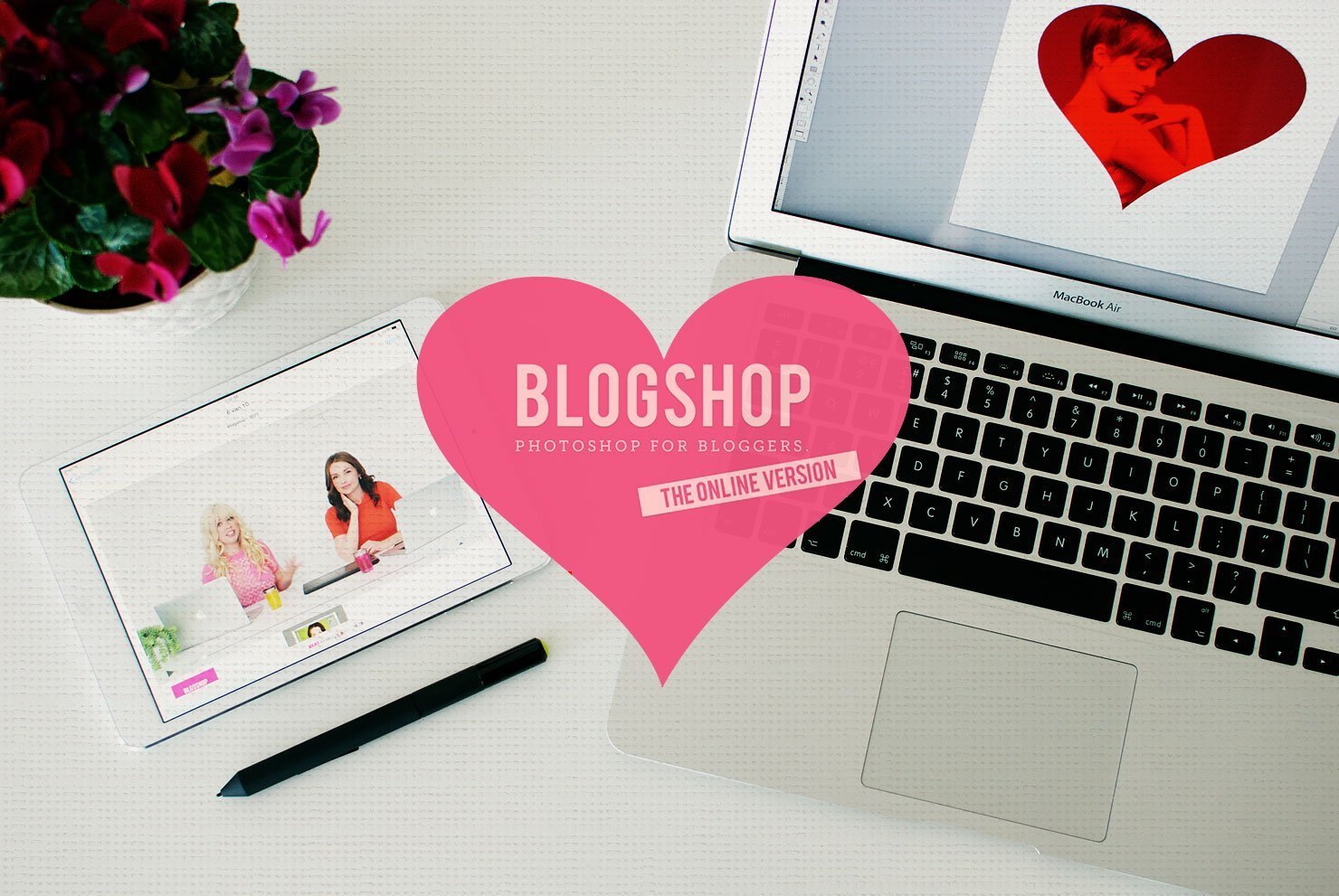 Blogshop at home: Photoshop for Bloggers