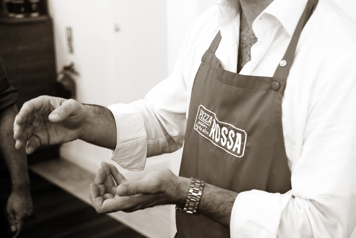 Pizza Rossa in central London - Gourmet pizza sold by the square slice