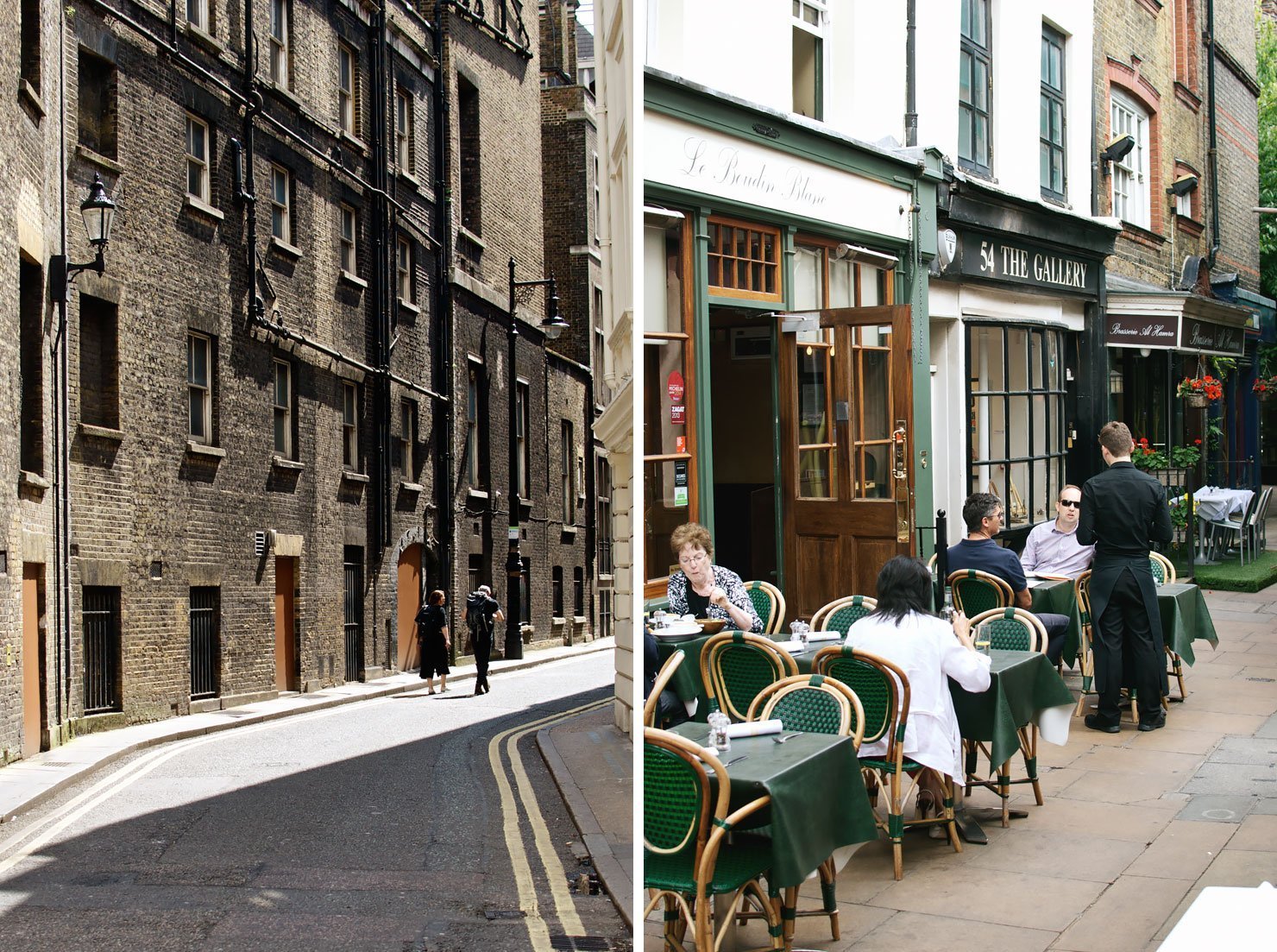 Village in the City: Shepherd Market, Le Boudin Blanc restaurant