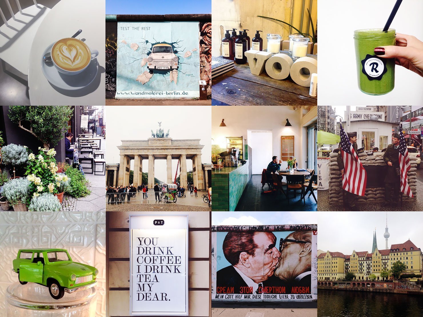 What to do in Berlin on a cold and rainy day. Tips for great coffee places and shops in Berlin.