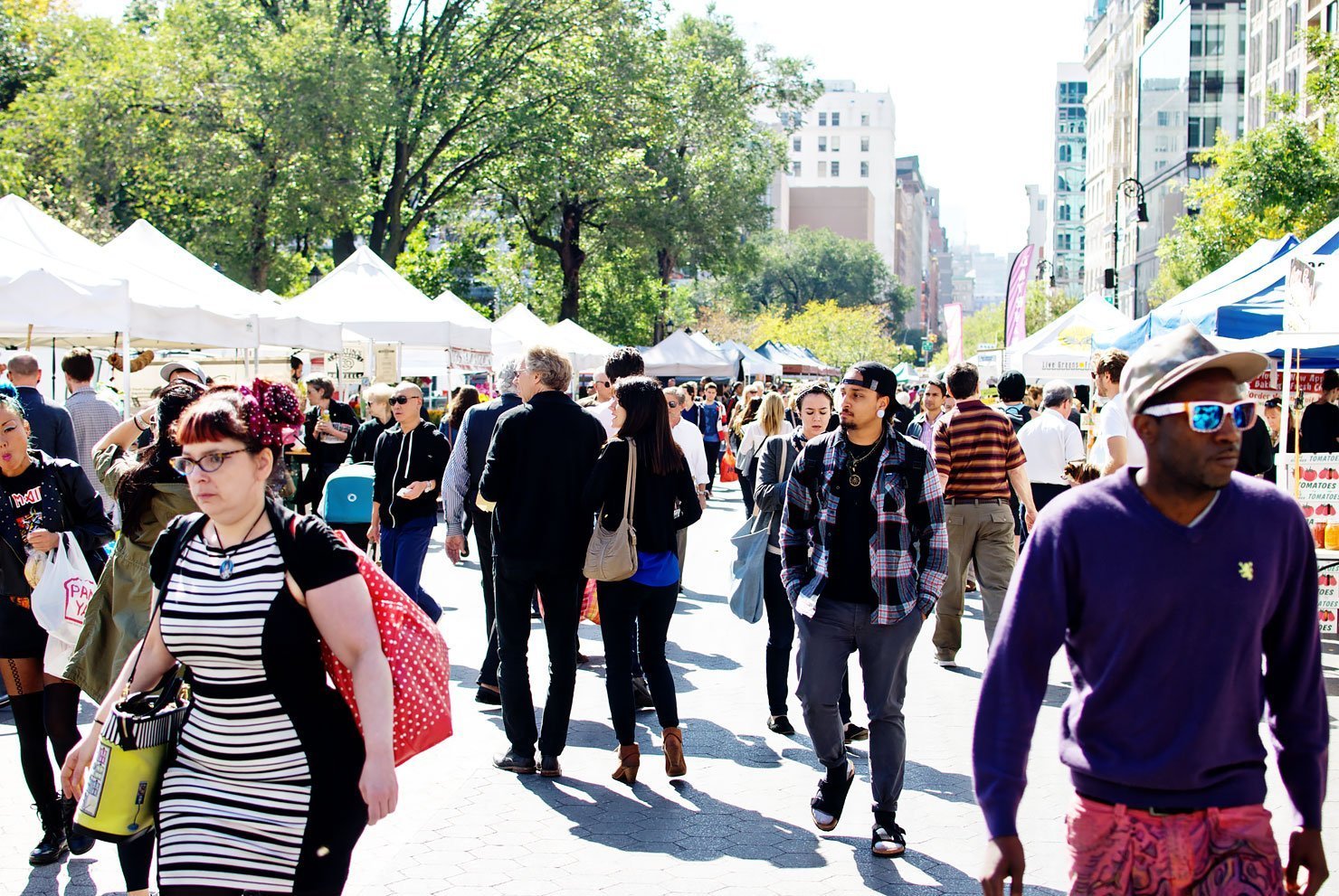Union Square Farmers Market in New York City