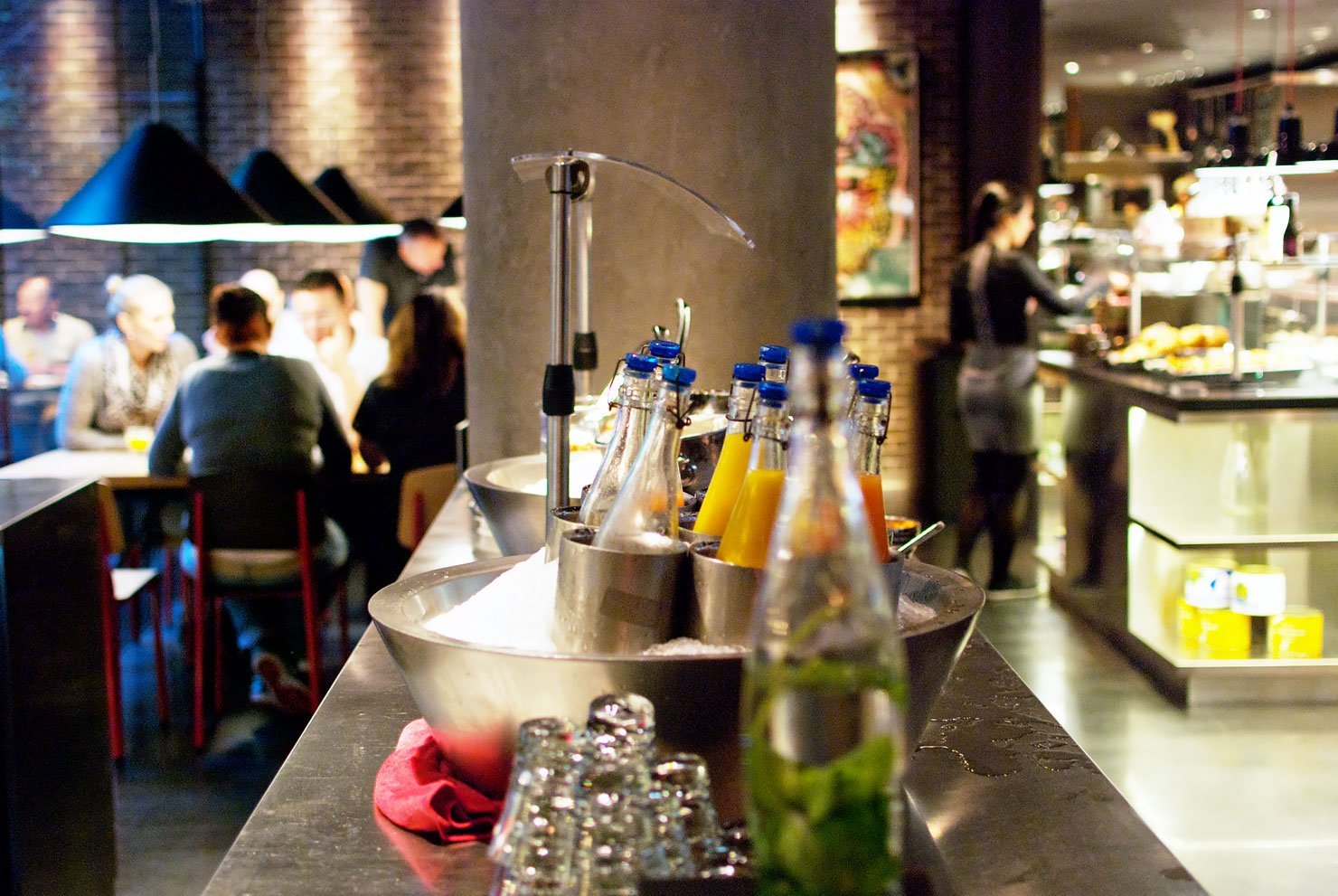 Breakfast at citizenM hotel New York Times Square