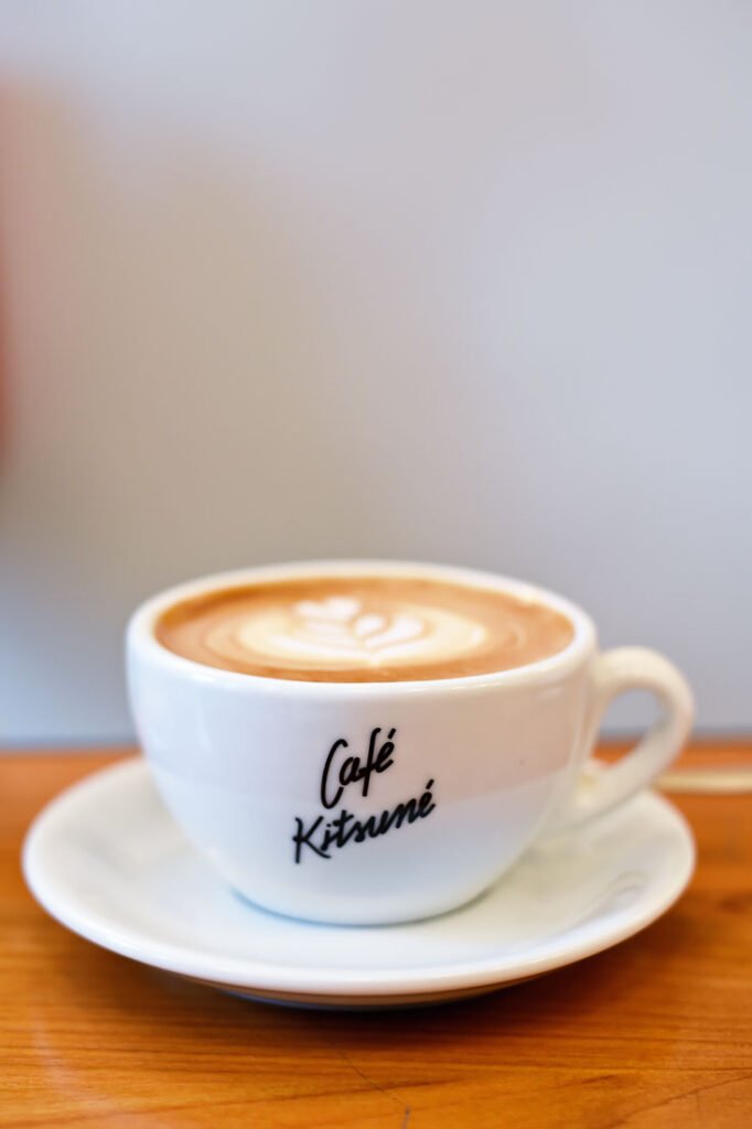 Flat White at Café Kitsuné in Paris