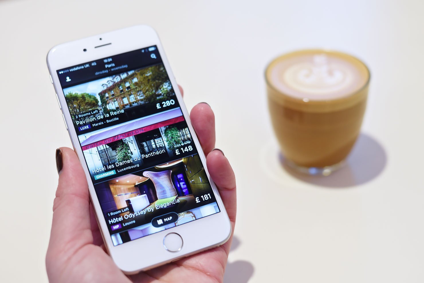 Finding the perfect boutique hotel in Paris with the Hotel Tonight app - Review