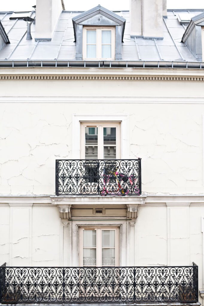 View from boutique Hotel in Paris - Secret de Paris