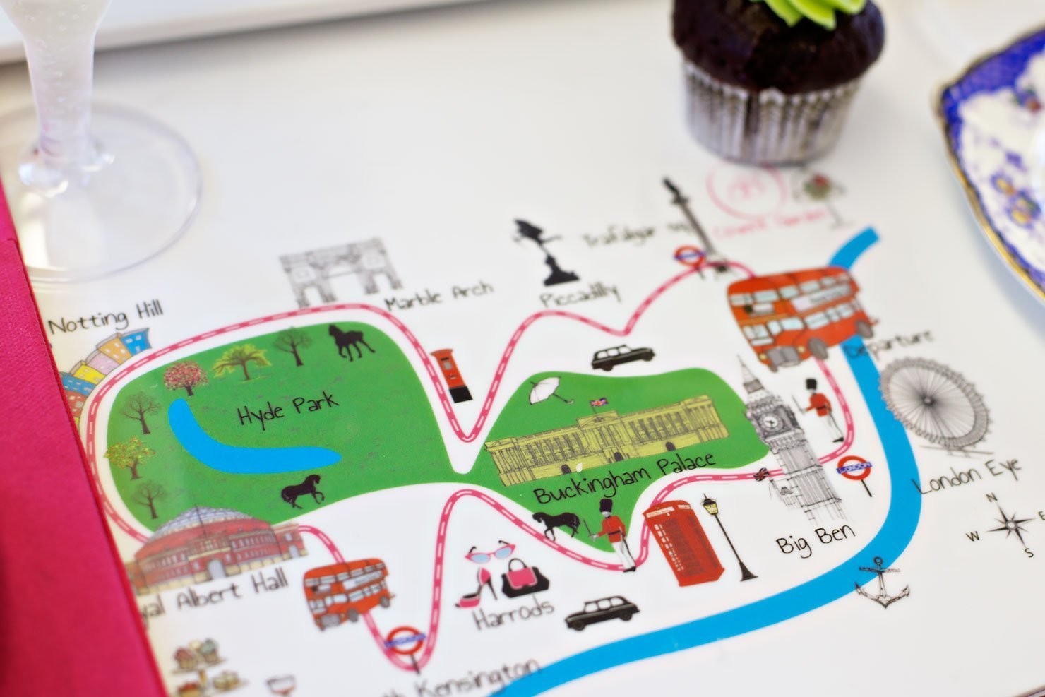 BB Bakery Afternoon Tea Bus Tour map