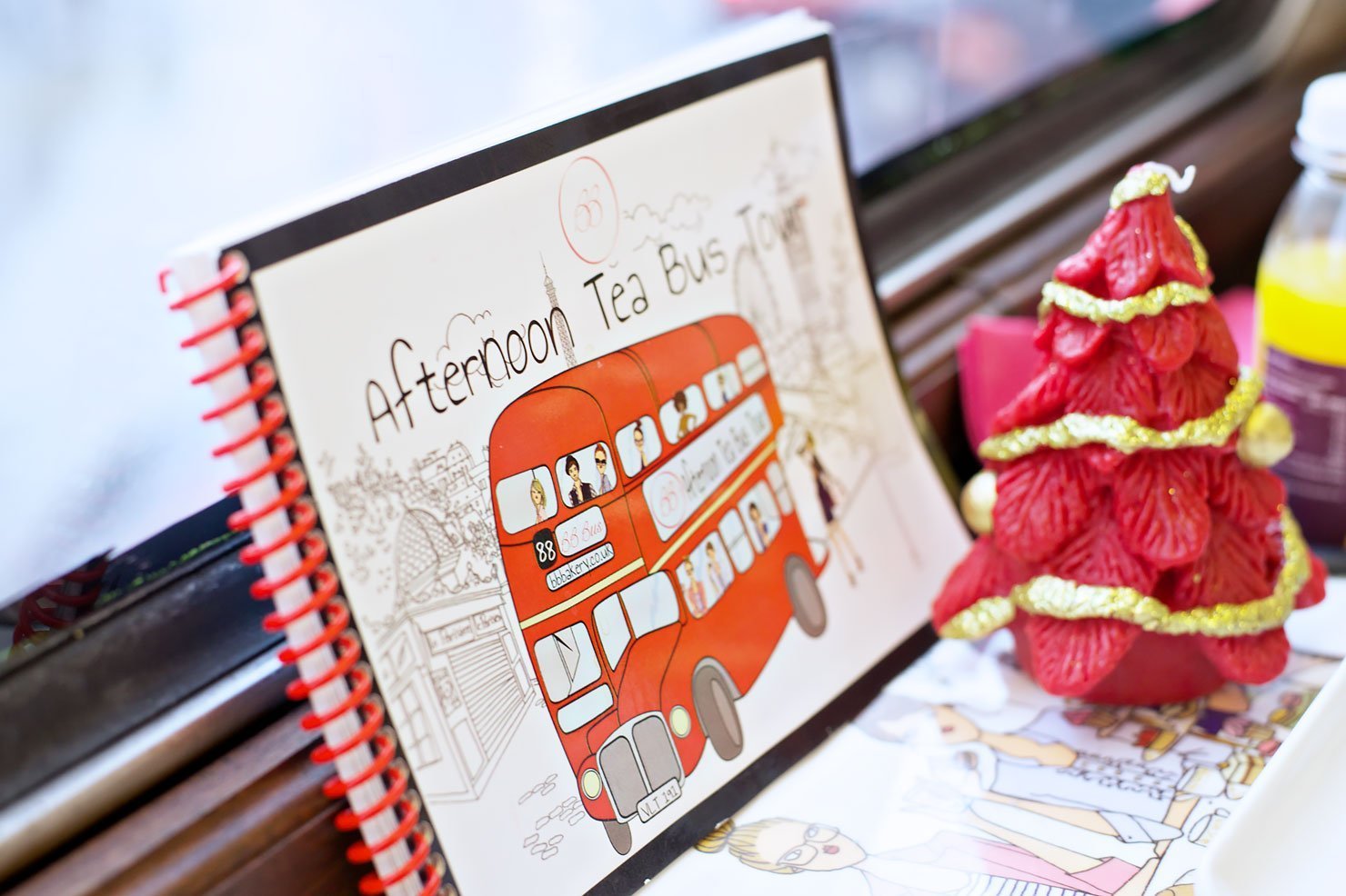 Afternoon Tea On A Vintage London Bus