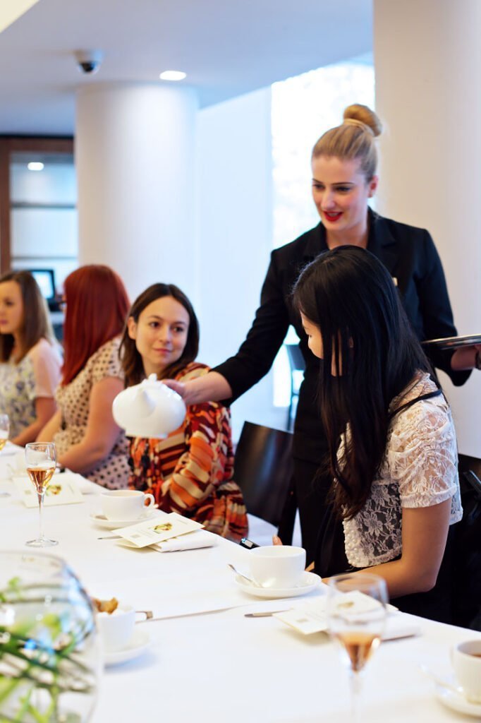 Afternoon Tea with London bloggers at the Lancaster Hotel