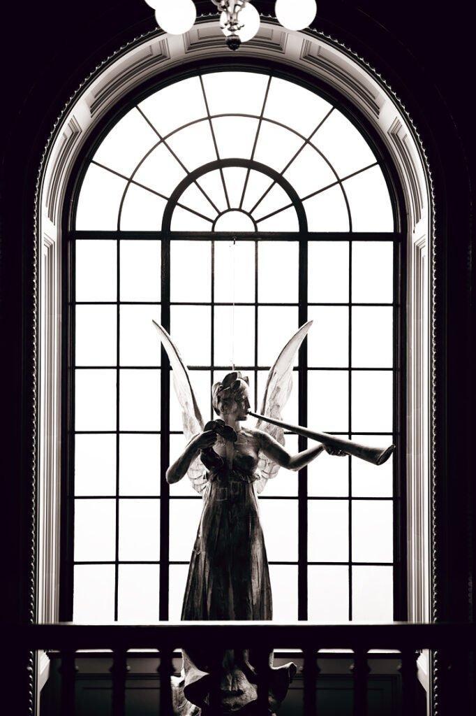 V&A Museum in London in Black & White