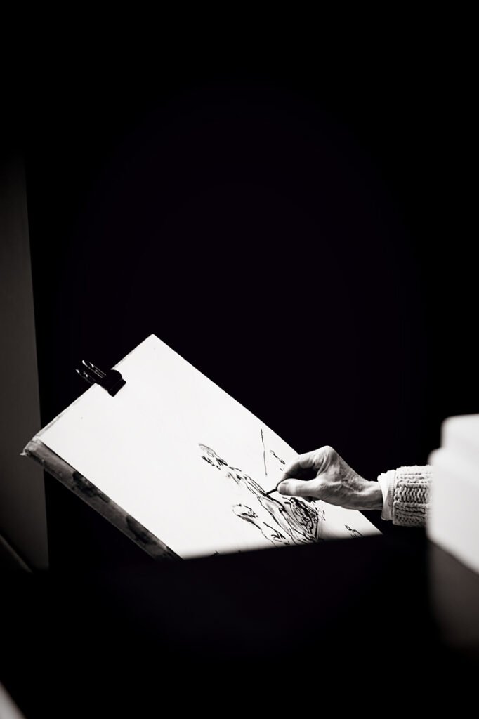 V&A Museum, London in Black & White