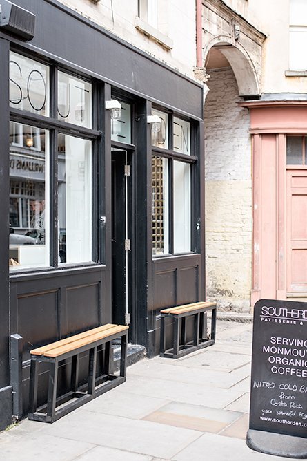 Exploring London villages: Bermondsey Street near London Bridge. Southerden for cakes and coffee.