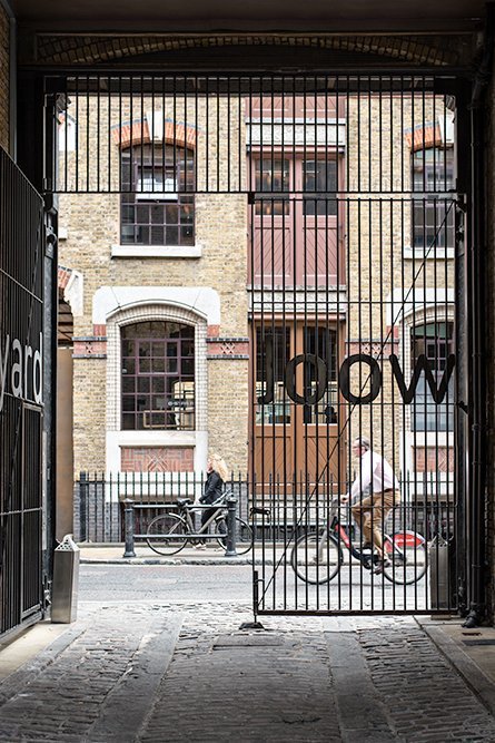 Exploring London villages: Bermondsey Street near London Bridge.