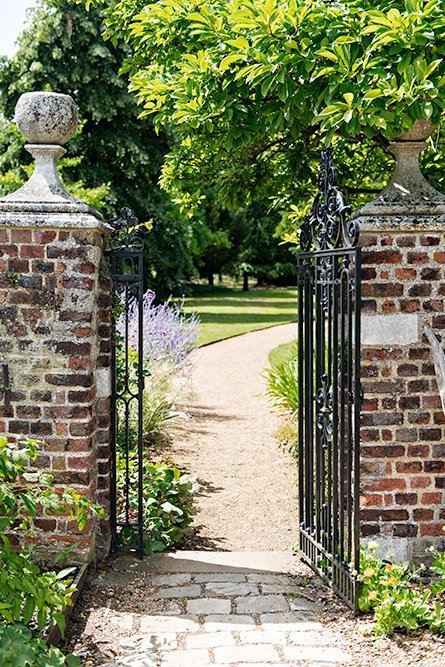 The beautiful gardens at Osterley Park, an 18th century country estate in London.