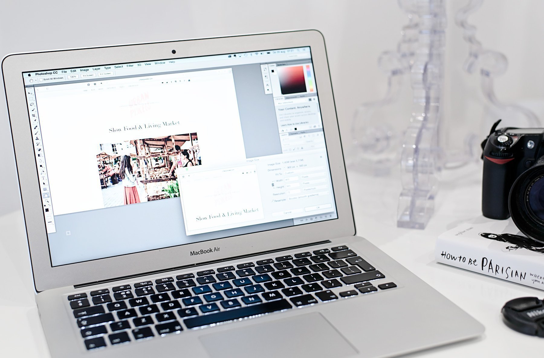 How to resize your blog photos and keep them super sharp