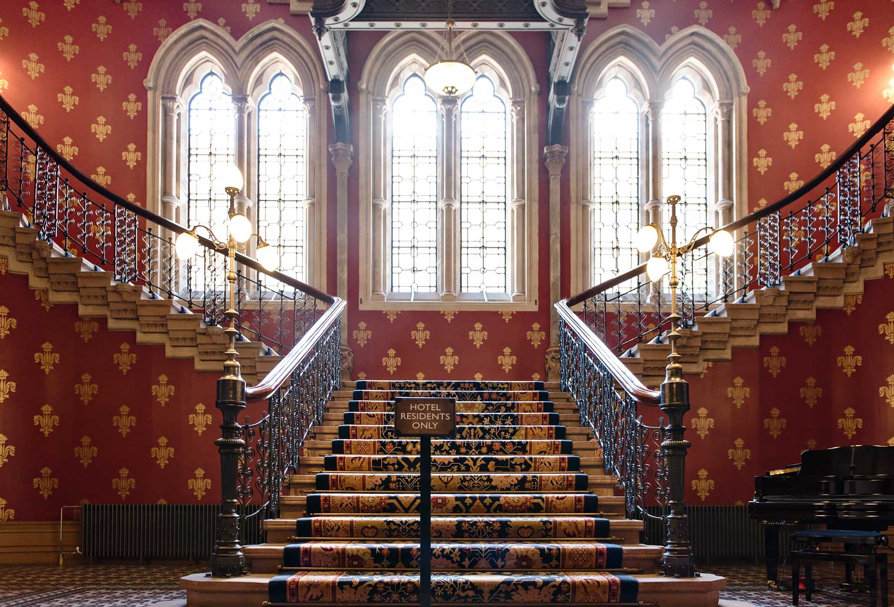 Inside St Pancras Chambers Apartments