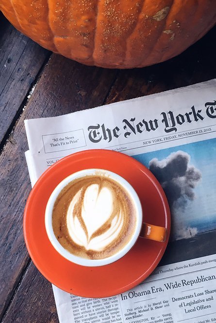 Coffee at Café Grumpy - 24 Hours in New York City