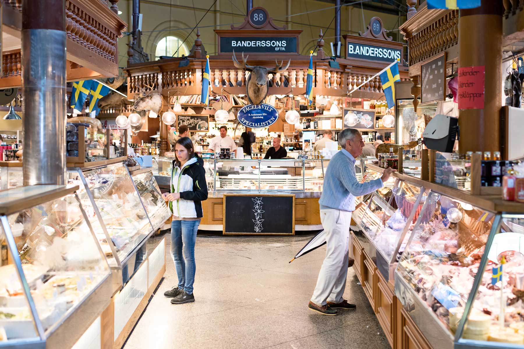 10 Food & Shopping hotspots you need to know in Stockholm - Ostermalms Saluhall Food Hall