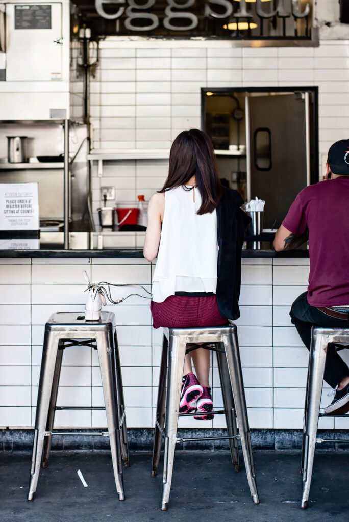 9 amazing & yummy places to eat healthy in Los Angeles - Eggslut in Grand Central Market, Downtown LA