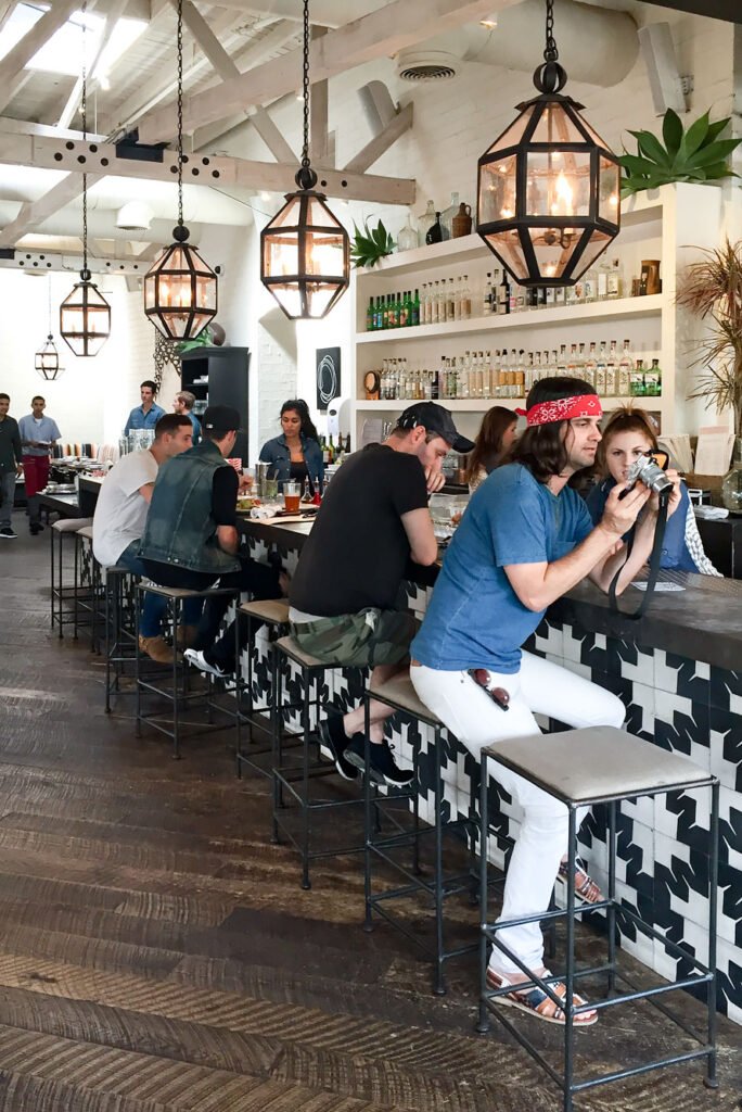 9 amazing & yummy places to eat healthy in Los Angeles - Gracias Madre in West Hollywood, a Mexican inspired vegan restaurant