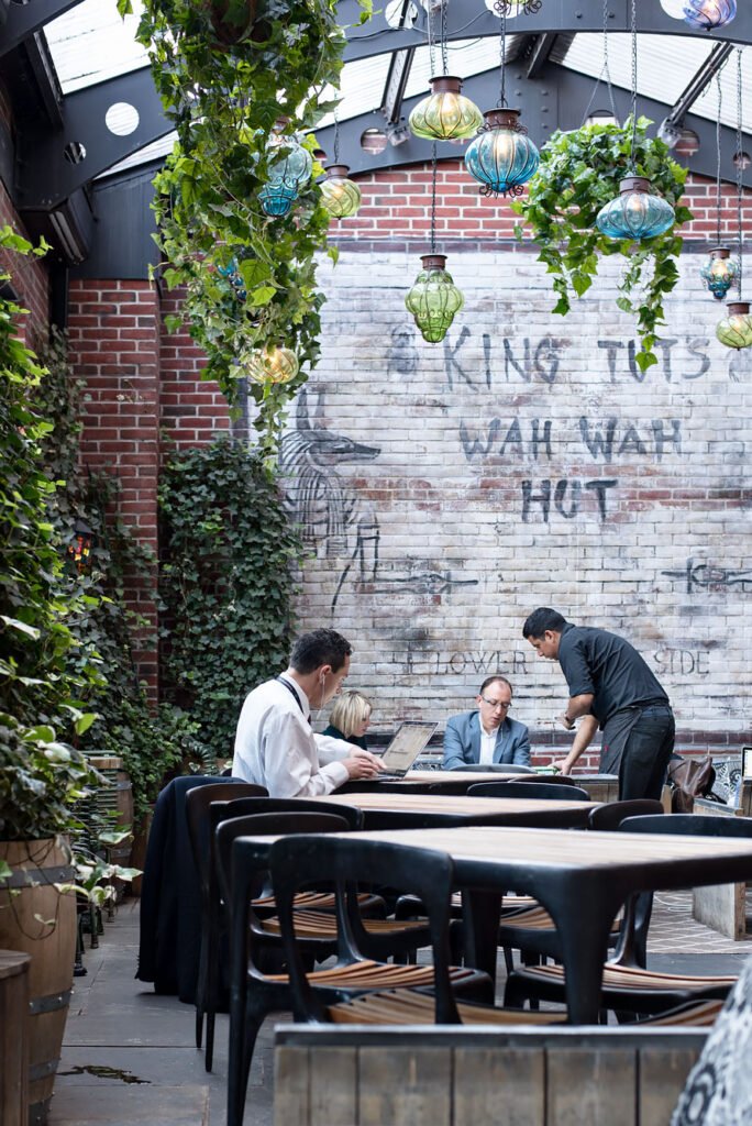 Trendy boutique hotel The Ludlow in New York City