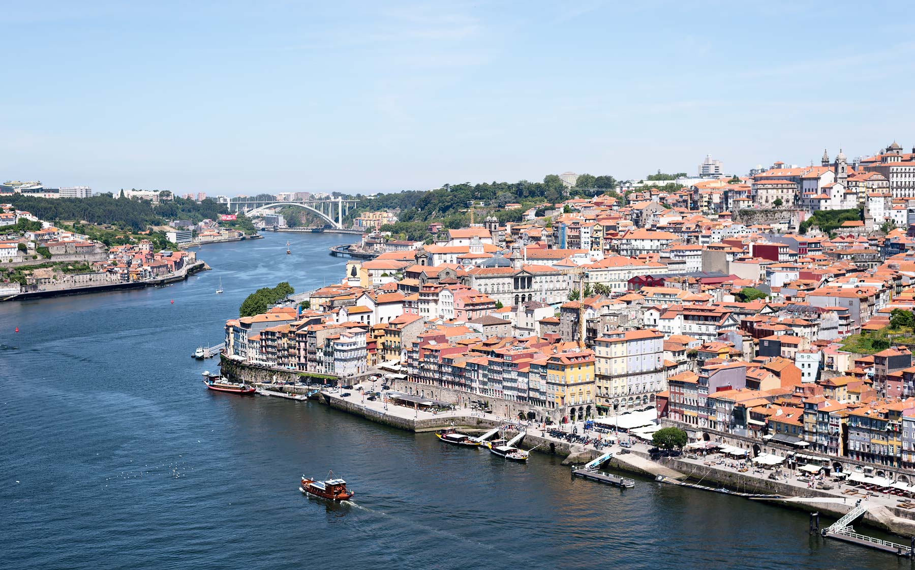Weekend in Porto - 6 Experiences you don't want to miss. View of Porto from the Dom Luis I Bridge