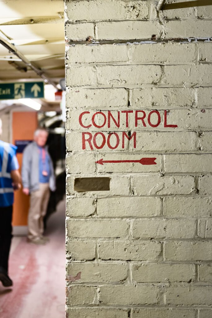 Inside London's Hidden Sights: Clapham South deep-level shelter. A secret London tour with Hidden London.