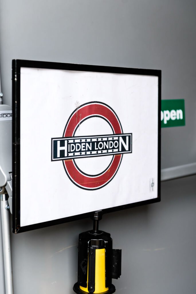 Inside London's Hidden Sights: Clapham South deep-level shelter. A secret London tour with Hidden London.