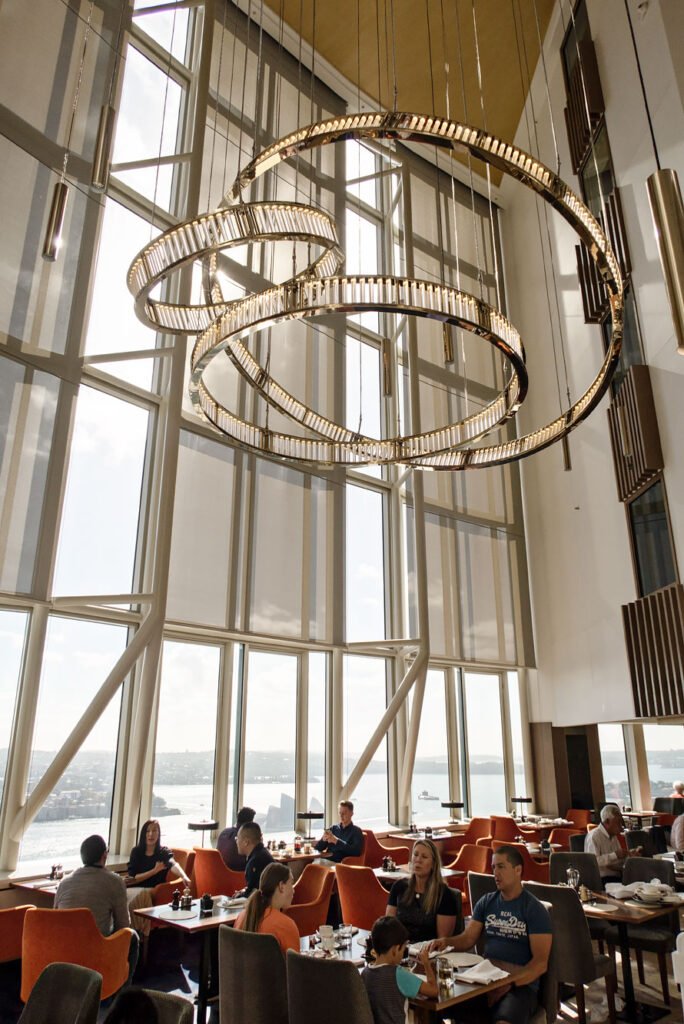 Getting the best view of Sydney at Shangri-La Hotel | Horizon Club Lounge | Review of Luxury Hotel Shangri-La Hotel in Sydney