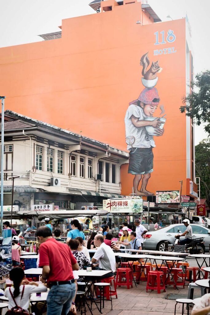 Photos that will make you want to visit Malaysia's Food Capital, George Town in Penang, Malaysia | New Lane Hawker Centre