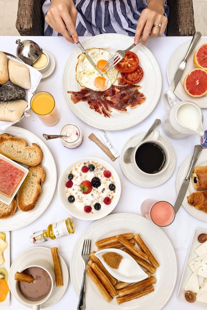 Puente Romano Beach Resort in Marbella, Spain. A Luxury 5 Star Foodie Destination. Breakfast at Puente Romano.