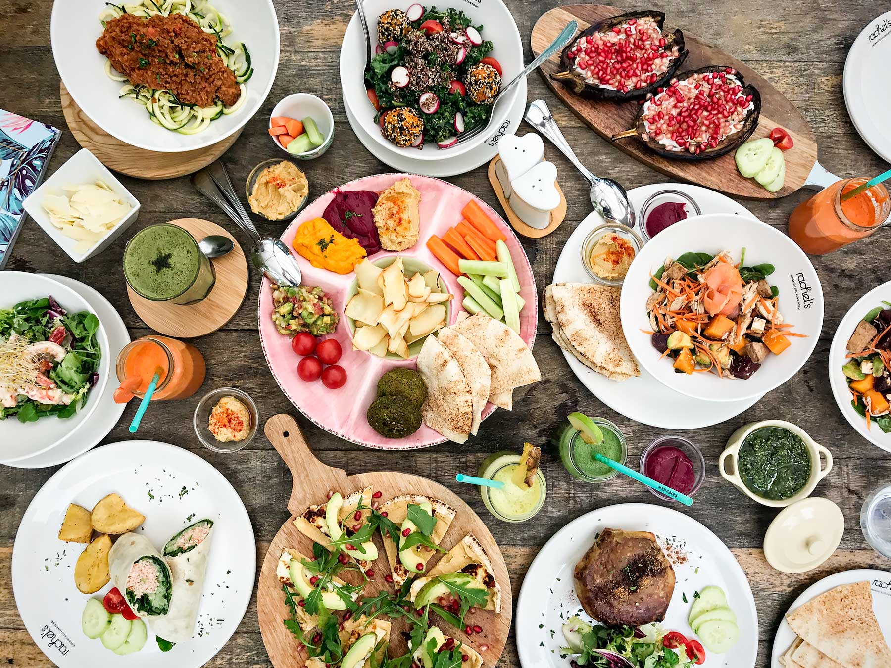 Puente Romano Beach Resort in Marbella, Spain. A Luxury 5 Star Foodie Destination. Healthy food at Rachel's