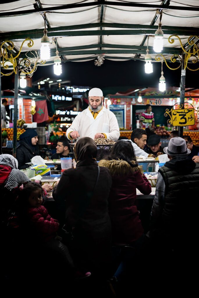 10 Amazing Things to Do in Marrakech (Marrakesh), Morocco - Food Stalls Djemaa El Fna