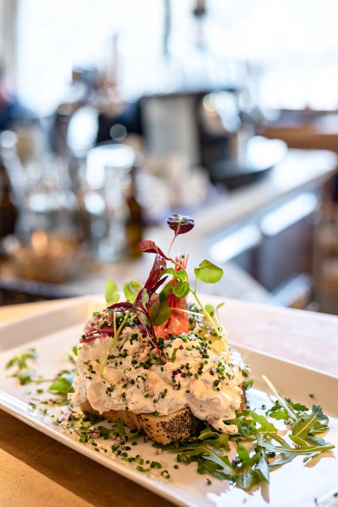 10 Food & Shopping Hotspots You Need to Know in Gothenburg | Shrimp sandwich from Restaurant Gabriel at the Fish Church (Feskekörka)