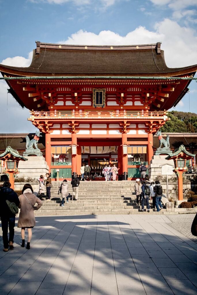 The famous Fushimi Inari-taisha shrine in Kyoto. Read more about My 8 Favorite Things to Do and See in Kyoto on Urban Pixxels.