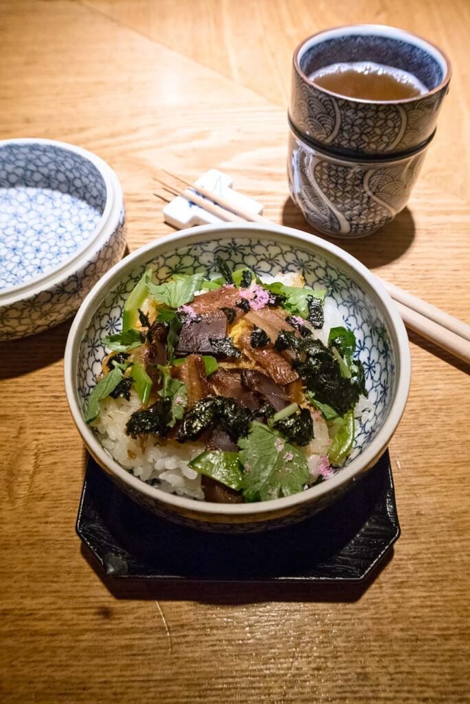 Punk Kaiseki at Giro Giro Hitoshina in Kyoto. Read more about My 8 Favorite Things to Do and See in Kyoto on Urban Pixxels.