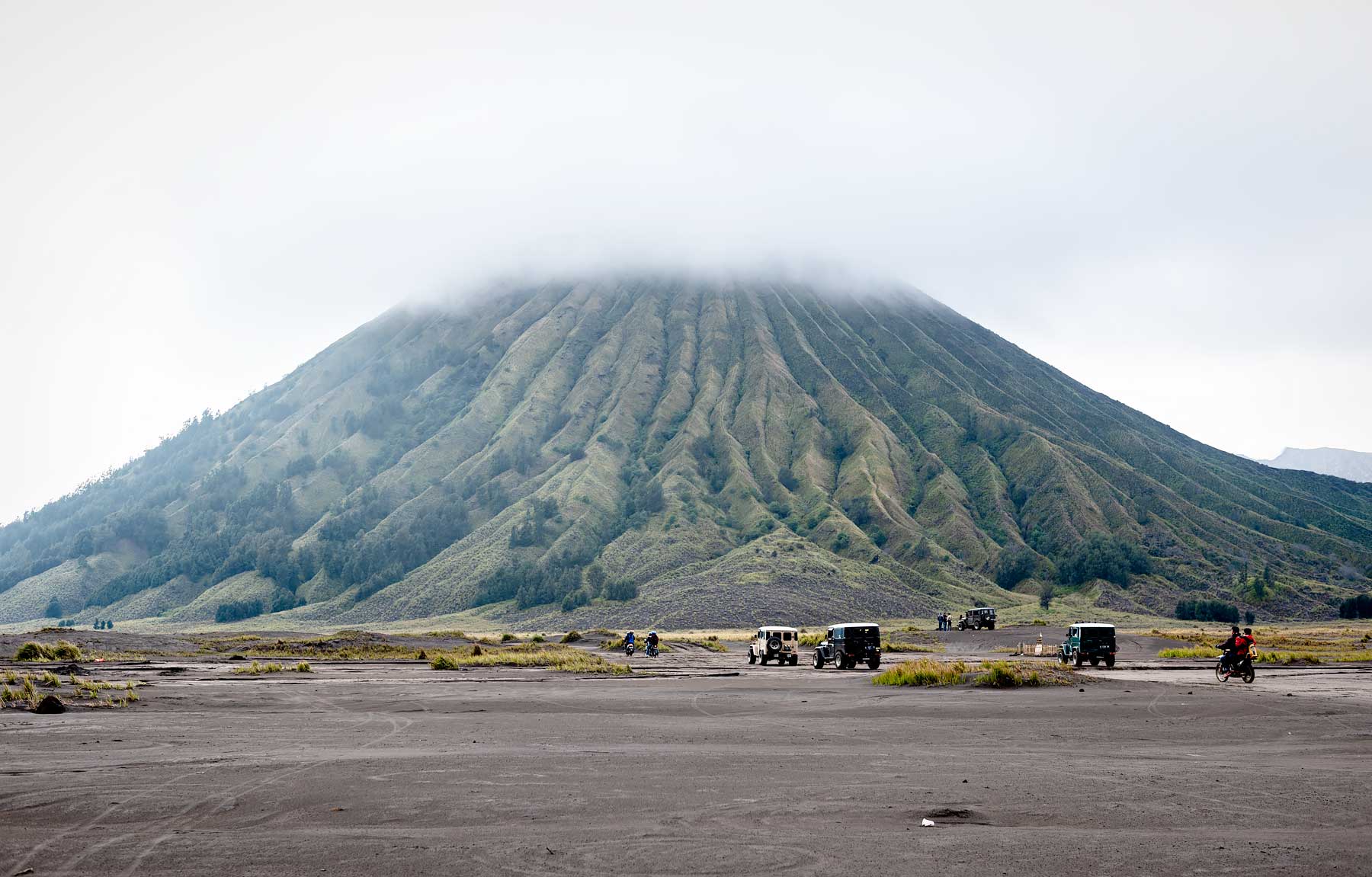 Mount Batok in Indonesia. Read the review of my Mount Bromo Tour: Climbing an active volcano in East Java, Indonesia on Urban Pixxels.