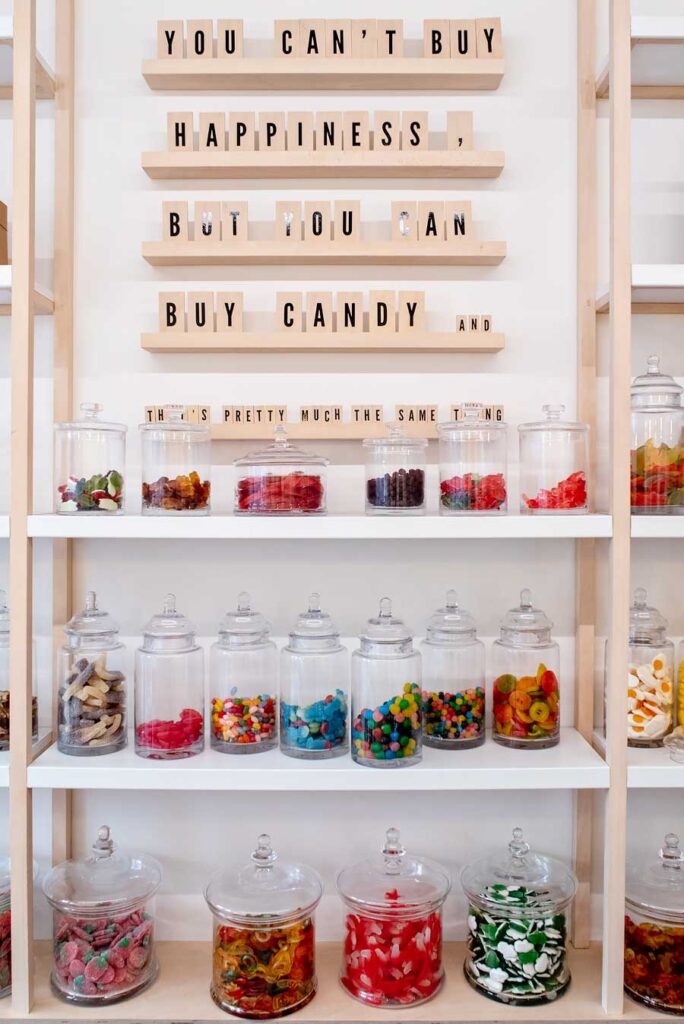 You can't buy happiness, but you can buy candy. Zoet, a colorful candy store in Mechelen. Read my blog post '11 Great Things to Do in Mechelen, Belgium' for more tips
