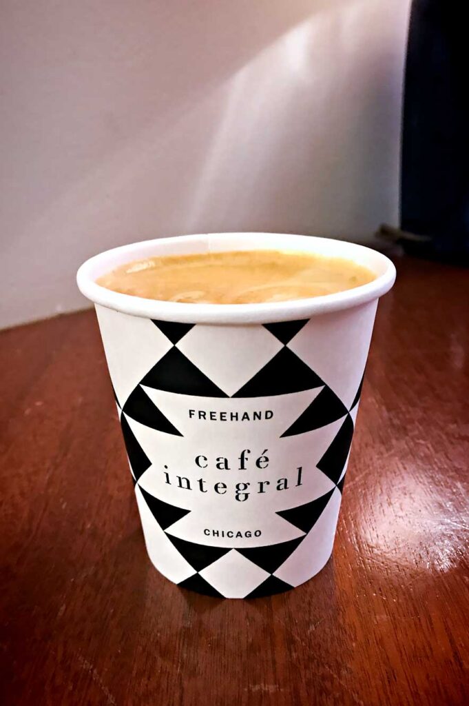 Best Coffee in Chicago: Cafe Integral at the Freehand Chicago hotel downton