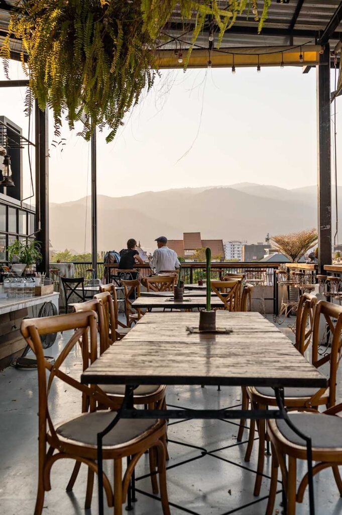 Best hotels in Chiang Mai: tips for the best areas and a review of 4 boutique hotels | Rooftop Bar at Hotel Yayee in Nimman