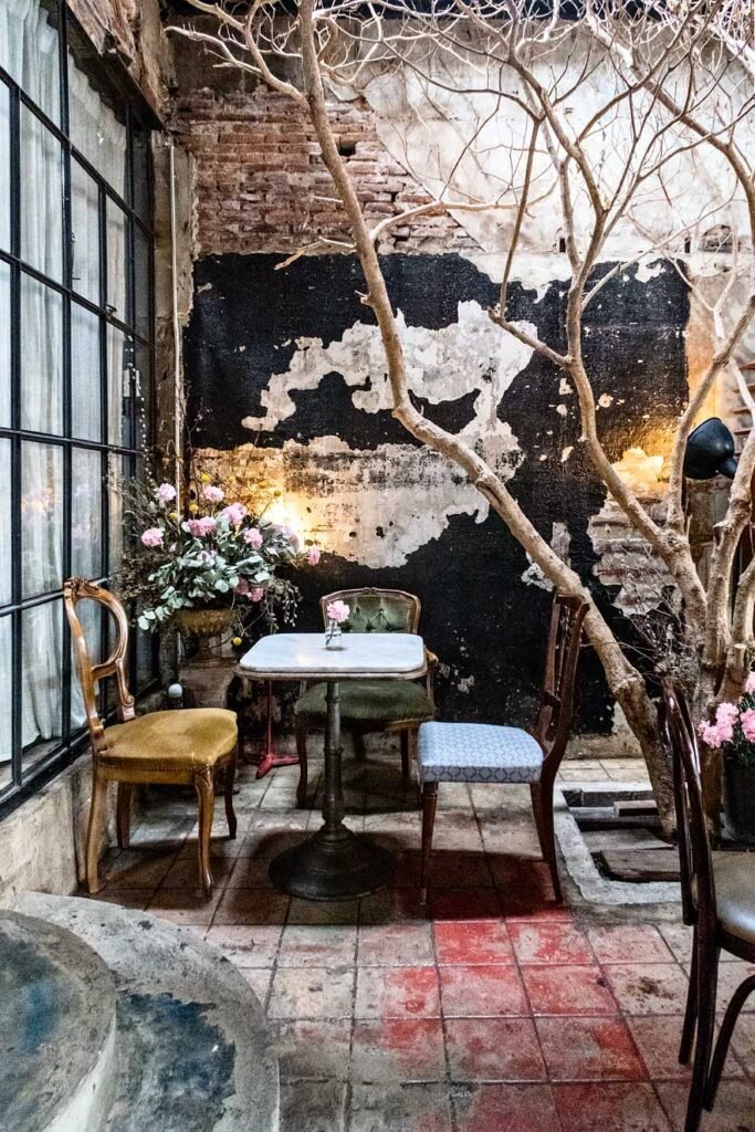 Buddha and Pals in Bangkok, Thailand. One of the best and most beautiful places for coffee in Bangkok.