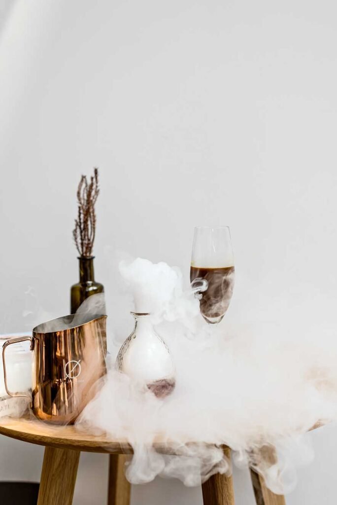 Høst x Amber in Bangkok, Thailand. For the most spectacular and most expensive coffee in town.