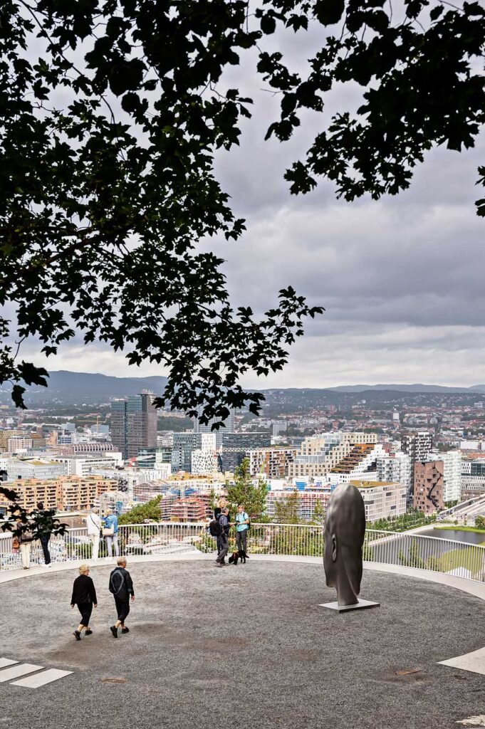 Chloë van Jaume Plensa in Ekebergparken Beeldenpark in Oslo